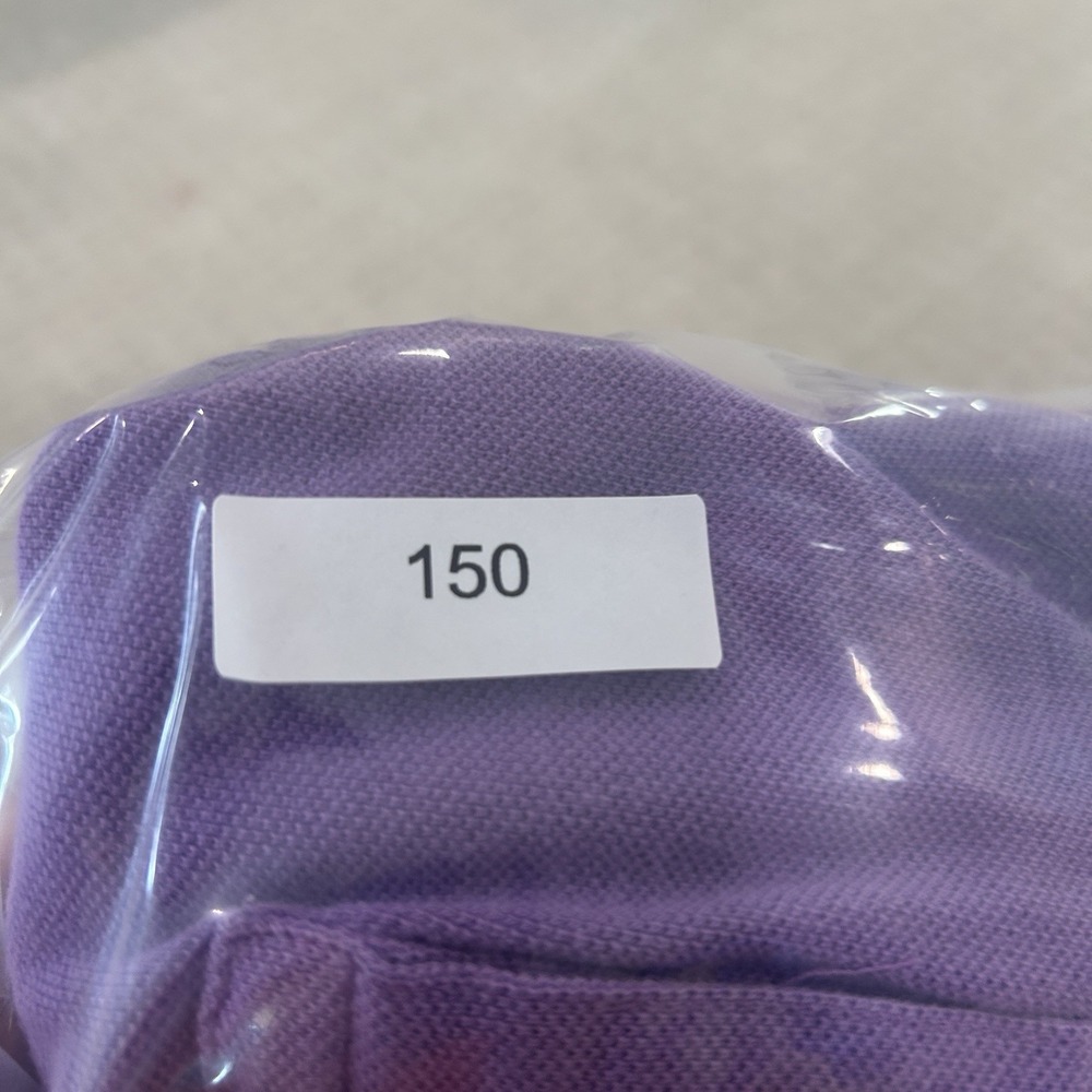 Ralph Lauren Women's Size XL Purple Polo Shirt Green Label Logo Button-Up - Picture 6 of 6